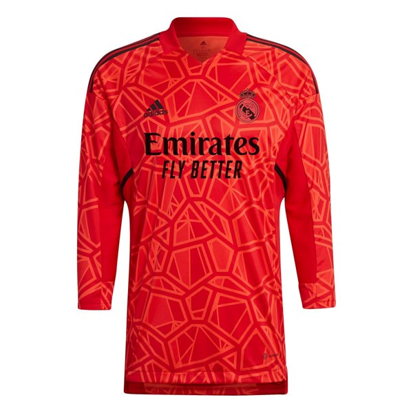 Tailandia Camiseta Real Madrid Portero ML 2022 2023 Rojo